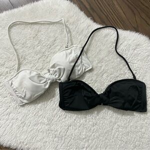 Victorias Secret Bikini Top - Black & White